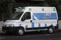 Ambulancia Peugeot Boxer de Neonatologia y Pediatria